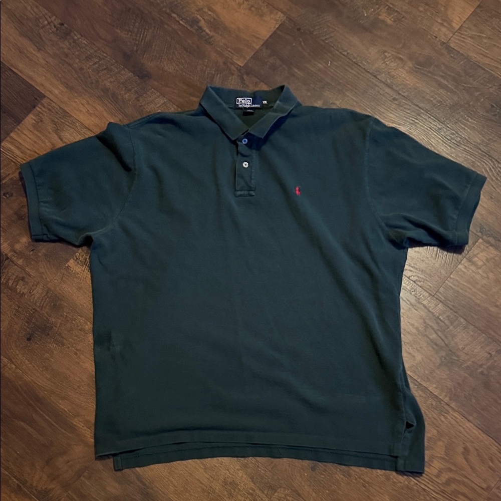 Men's Dark Green Ralph Lauren Polo Shirt